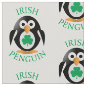 Irische Pinguine Stoff (Nahaufnahme)
