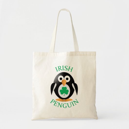 Irische Pinguine Tragetasche (Vorne)