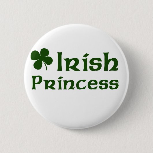 Irische Prinzessin Button (Vorderseite)