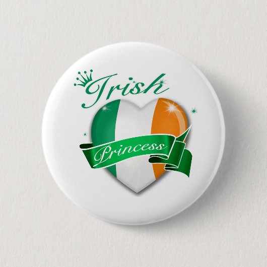 Irische Prinzessin Button (Vorderseite)