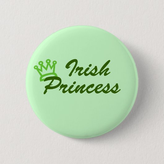 Irische Prinzessin Button (Vorderseite)