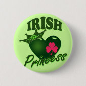 Irische Prinzessin Button (Vorderseite)