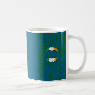 Irische Prinzessin Celtic Knot Claddagh Ring Gesch Kaffeetasse