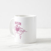 Irische Prinzessin Kaffeetasse (Vorderseite Links)