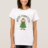 Irische Prinzessin Redhead T-Shirt (Vorderseite)