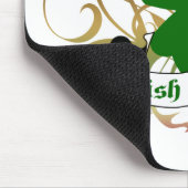 Irische Prinzessin Shamrock Mousepad (Ecke)