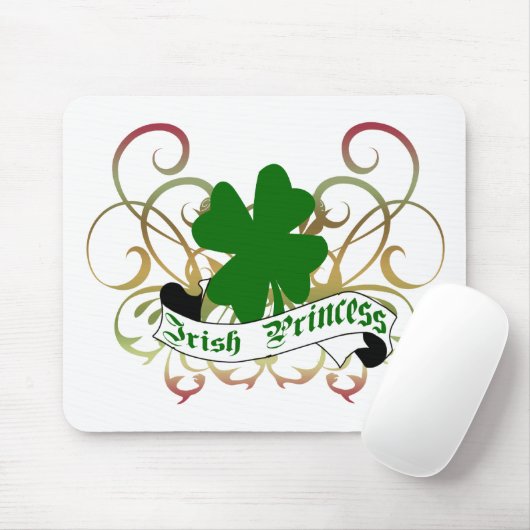 Irische Prinzessin Shamrock Mousepad (Mit Mouse)