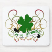 Irische Prinzessin Shamrock Mousepad (Vorne)