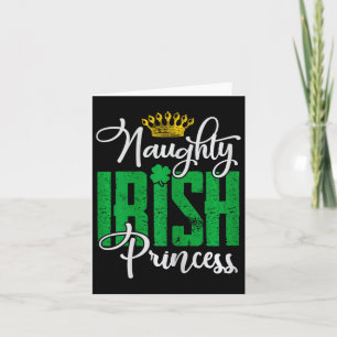 Irische Prinzessin St Patrick's Day Irland Karte