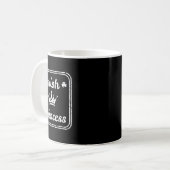 Irische Prinzessin St. Patricks Day  Kaffeetasse (Vorderseite Links)