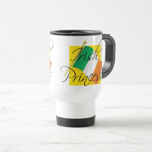 Irische Prinzessin Travel Mug Reisebecher (VorderseiteRechts)