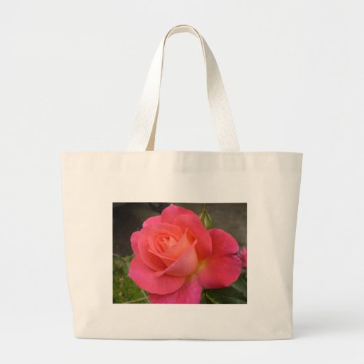 Irische Rose Jumbo Stoffbeutel (Vorne)