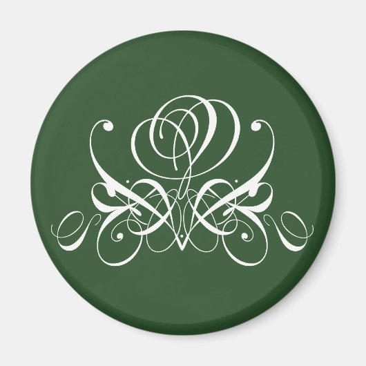 Irische Rose Magnet (Vorne)