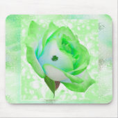 Irische Rose und Kleeblatt! Mousepad (Vorne)