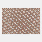 Irische Rot- und Weiß-Malerei Original Art Geschenkpapier Set (Vorderseite 3)