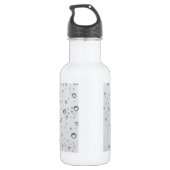 Irische Schwimmklee Trinkflasche (Rückseite)