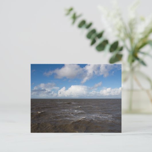 Irische See Postkarte (Stehend Vorderseite)