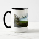 Irische Segen-Landschaft Tasse (Links)