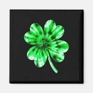 Irische Shamrock-Tie-Dye-Frohe St. Patrick's Day G Magnet