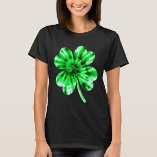 Irische Shamrock-Tie-Dye-Frohe St. Patrick's Day G T-Shirt