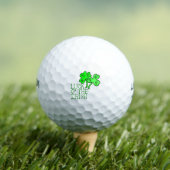 Irische Shamrocks Golfball (Insitu T-Shirt)