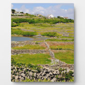 Irische Steinmauern Fotoplatte (Vorderseite)