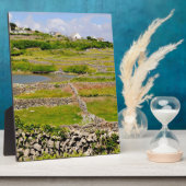 Irische Steinmauern Fotoplatte (Seite)