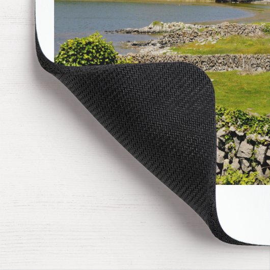Irische Steinmauern Mousepad (Ecke)