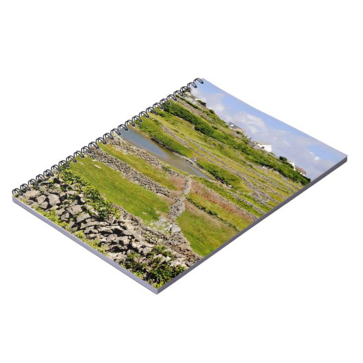 Irische Steinmauern Notizblock (Linke Seite)