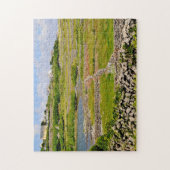 Irische Steinmauern Puzzle (Vertikal)