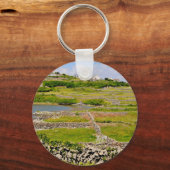 Irische Steinmauern Schlüsselanhänger (Vorderseite)