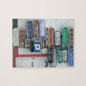 Irische Straßenschilder Puzzle (Horizontal)