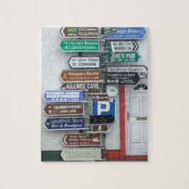 Irische Straßenschilder Puzzle