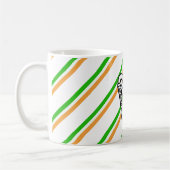 Irische Streifenflagge Kaffeetasse (Links)