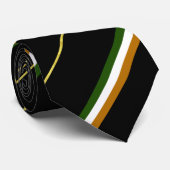 Irische Streifenflagge Krawatte (Gerollt)