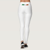 irische Streifenflagge Leggings (Rückseite)