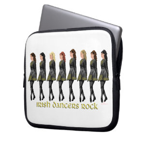 Irische Tänzer rocken Laptopschutzhülle