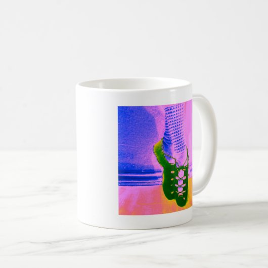 irische Tänzer-Tasse Kaffeetasse (VorderseiteRechts)