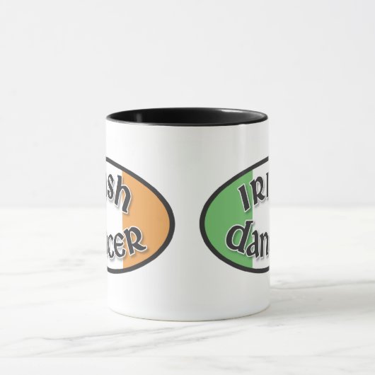 Irische Tänzer-Tasse Tasse (Zentrum)