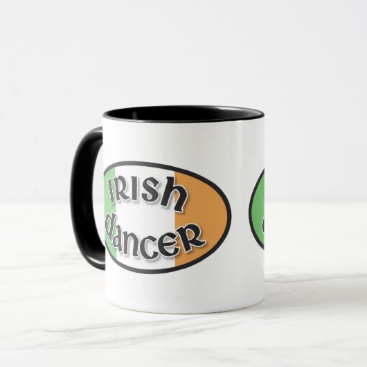 Irische Tänzer-Tasse Tasse (Vorderseite Links)