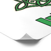 Irische Tanzkultur Poster (Ecke)