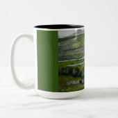 Irische Tasse, Kaffee, Tee, Irland Zweifarbige Tasse (Links)