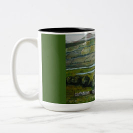 Irische Tasse, Kaffee, Tee, Irland Zweifarbige Tasse