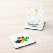 irische Terrier Liebe Getränkeuntersetzer (Rechte Seite)