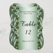 Irische Tischnummern (Vorne/Hinten)