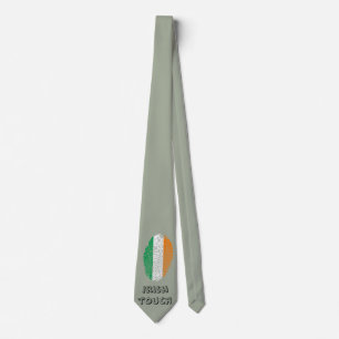 Irische Touchfingerabdruckflagge Krawatte