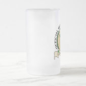 Irische trinkende Teambier-Tasse Mattglas Bierglas (Mittel)