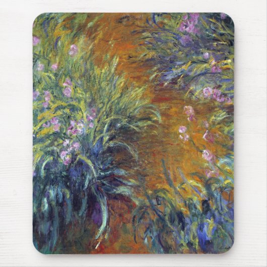 Irische von Claude Monet Mousepad (Vorne)