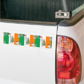 irische Weihnachten Autoaufkleber (Auf Lkw)