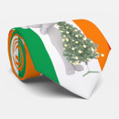 irische Weihnachten Krawatte (Gerollt)